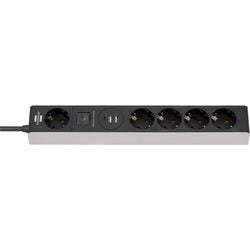 Socket brennerstuhl 1159780615 1.5 m gray, black-0
