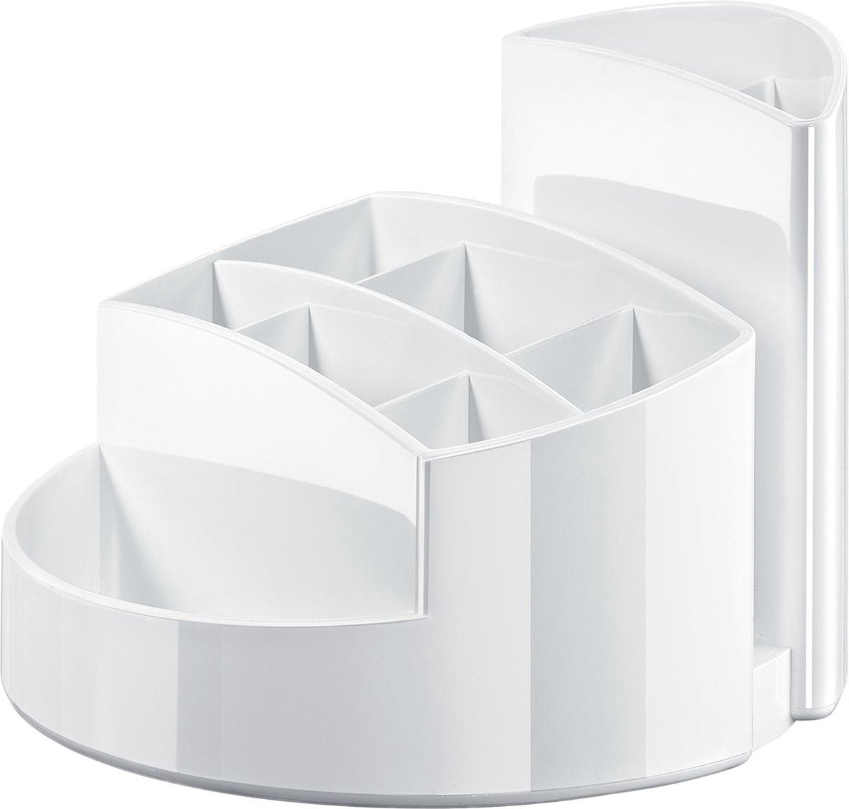 Han pen box - rondo - 9 compartments - high gloss white - ha-17460-12-0