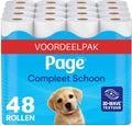 Page ® toilet paper - completely clean toilet paper - 48 rolls - value pack-0