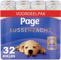 Page ® toilet paper - pillow soft toilet paper - 32 rolls - ultimate comfort - value pack-0