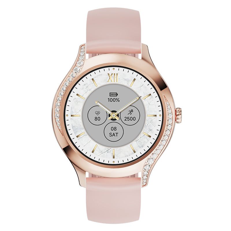 Fashion Smart Watches for Women [Make Call/Answer/400+Watch Face] Android Phones iPhone Compatible, Fitness Tracker Watch for Women Activity Tracker-1