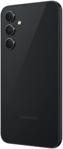 Samsung Galaxy A54 5G, Android Smartphone, 6,4 tums Dynamic AMOLED-skärm, 5 000 mAh batteri, 128 GB/8 GB RAM mobiltelefon i Awesome grafit inkl. 30 månaders tillverkargaranti [exklusivt för Amazon]