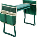 Garden Kneeling Chair with Cushion and Tool Bag-0
