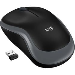 Mouse logitech m185 gray, black-0