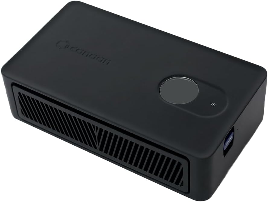 AltairTech.io Canaan Avalon Nano 3S BTC Miner (svart) - 6TH/s 140W Bitcoin ASIC Miner tyst med Kanaan originalströmförsörjning - perfekt för hem och kontor