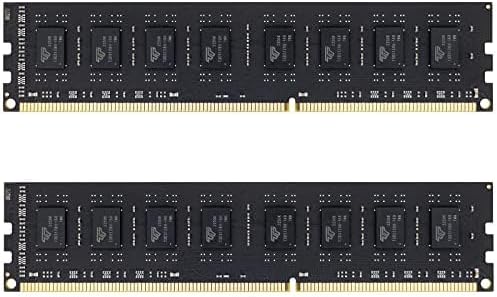 Timetec 16GB (2x8GB) DDR3L / DDR3 1600MHz PC3L-12800 / PC3-12800 Ingen ECC Obuffrad 1,35V / 1,5V CL11 2Rx8 Dual Rank 240 Pin UDIMM Stationär dator RAM-minne (SDRAM) uppgraderingsmodul