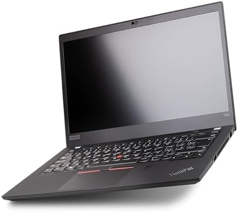 Lenovo THINKPAD T490, bärbar dator 14 tum i5 16 GB RAM, 512 GB SSD, renoverad med Windows 11 Pro, spanskt tangentbord och fingeravtrycksläsare, kraft och säkerhet