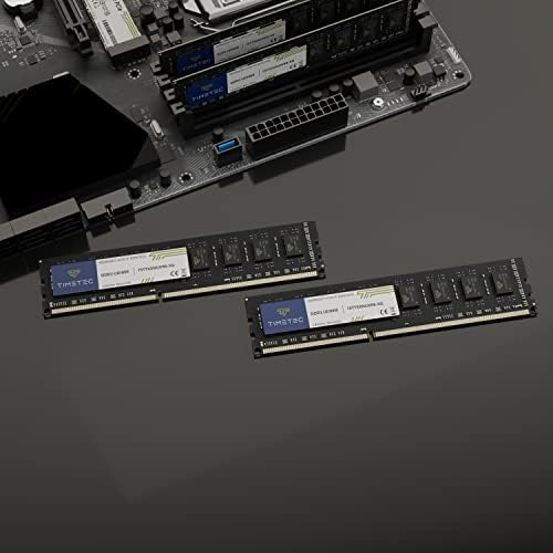 Timetec 32 GB kit (4 x 8 GB) DDR3 1 333 MHz PC3-10600 icke-ECC obuffrad 1,5 V CL9 2Rx8 Dual Rank 240 Pin UDIMM PC-stationär datorminne RAM-modul-uppgradering
