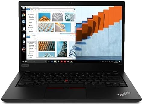 Lenovo THINKPAD T490, bärbar dator 14 tum i5 16 GB RAM, 512 GB SSD, renoverad med Windows 11 Pro, spanskt tangentbord och fingeravtrycksläsare, kraft och säkerhet