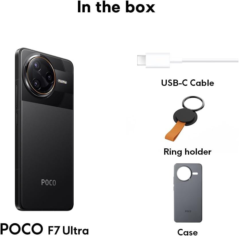 POCO F7 PRO Smartphone, 12 + 256, blått, 6 000 mAh batteri, 90 W Hypercharge, Xiaomi HyperAI