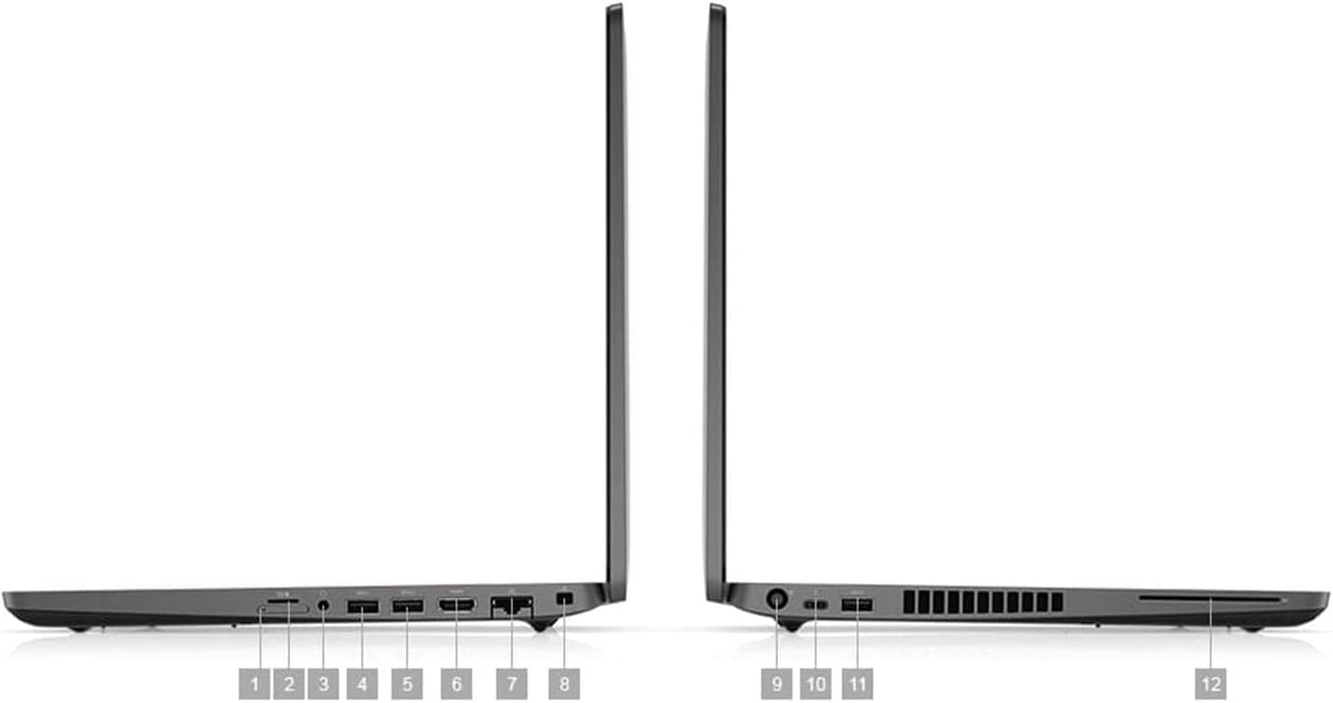 Dell Latitude 5500 Bärbar dator | 15,6 tum | 1920 x 1080 | Intel Core i5-8365U | 16 GB DDR4 RAM | 512 GB NVMe | US -QWERTY | Windows 11 Pro | 1 års garanti | (renoverad)