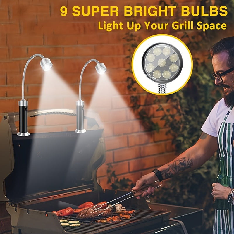 LED Grill Lights Magnetic Base BBQ Lamp-1