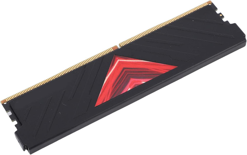 SUNGOOYUE 8GB DDR4 RAM 3200MHz Desktop Memory Module, 2x8GB Kit med Aluminiumfodral för Speldator, CL18 22 22 42, 1,35V (Svart)