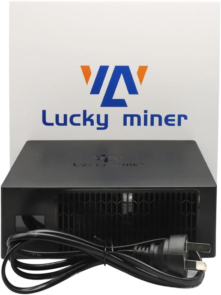 Lucky Miner LV08-4.2TH/s Bitcoin Miner 120W SHA-256 ASIC BM1366 Chip 2.4G WiFi stöder 42 mynt (BTC/BSV) gruvoptimerad