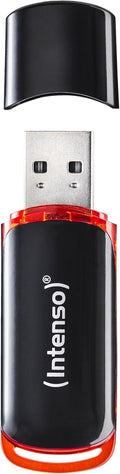 Intenso Business Line - Flash Drive 16 GB - USB 2.0, Black/Red