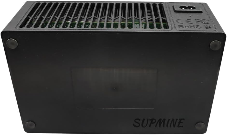 Lucky Miner LV08-4.2TH/s Bitcoin Miner 120W SHA-256 ASIC BM1366 Chip 2.4G WiFi stöder 42 mynt (BTC/BSV) gruvoptimerad