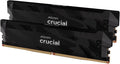 Crucial Pro RAM DDR5 32GB Kit (2x16GB) 6400MHz CL32, Överklockning Gaming Minne, Intel XMP 3.0, Skrivbordsminne (PC), Svart - CP2K16G64C32U5B