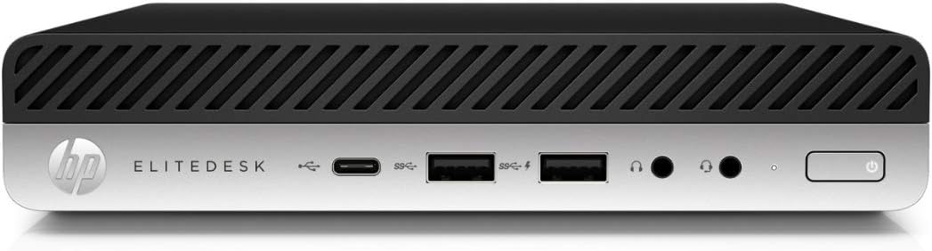 HP EliteDesk 800 G5 Desktop Mini Intel Six Core i5 9500T 512 GB SSD 16 GB Memory Windows 11 Pro PC (Refurbished)