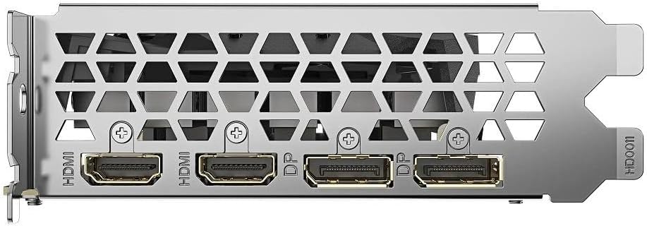 Gigabyte NVIDIA GeForce RTX 3050 WINDFORCE OC V2 6G grafikkort - 6GB GDDR6, 96-bitars, PCI-E 4.0, 1477MHz kärnklocka, 2x DP 1.4, 2 x HDMI 2.1, GV-N3050WF2OCV2-6GD