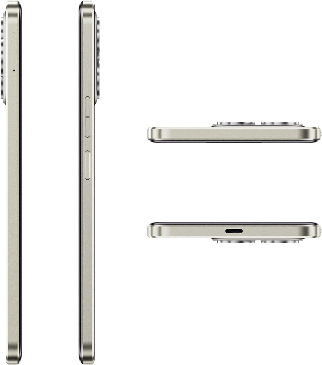 Note 60 - Smartphone 4G 7.2" HD+ 120Hz, 16GB RAM (6GB+10GB Exp.), 128GB ROM, 48MP Kamera, 7000mAh Batteri, Android 15, Unisoc T615, Svart