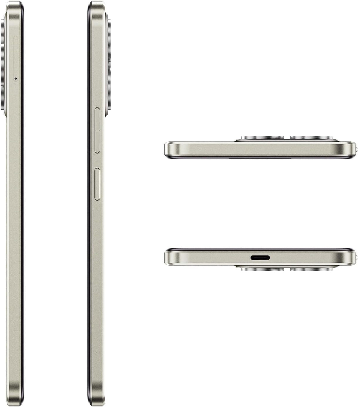 Note 60 - Smartphone 4G 7.2" HD+ 120Hz, 16GB RAM (6GB+10GB Exp.), 128GB ROM, 48MP Kamera, 7000mAh Batteri, Android 15, Unisoc T615, Svart
