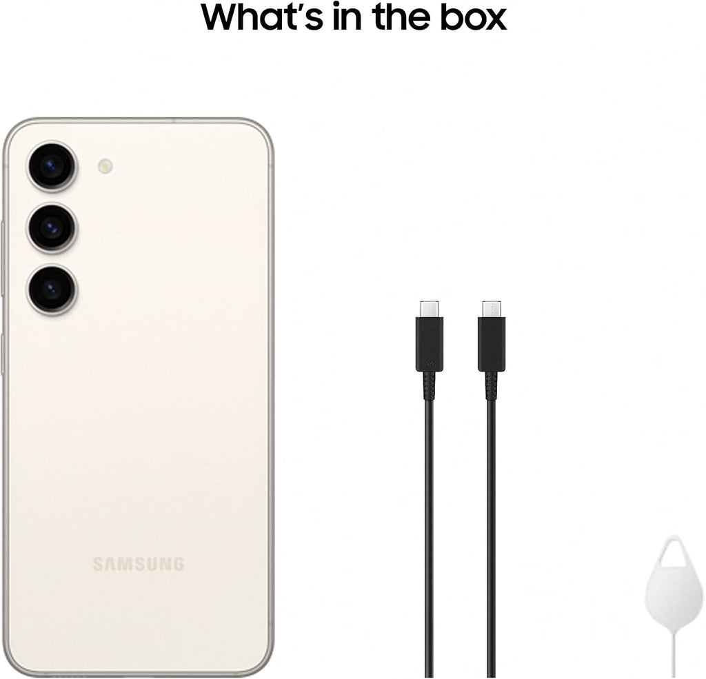 Samsung Galaxy S23 Android smartphone, 128 GB, 3 900 mAh batteri, smartphone utan kontrakt grön