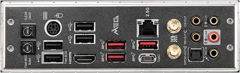 MSI MPG B550 Gaming Plus (ATX AMD AM4 DDR4 M.2 USB 3.2 Gen 2 HDMI ATX Gaming Moderkort AMD Ryzen™ 5000-processorer