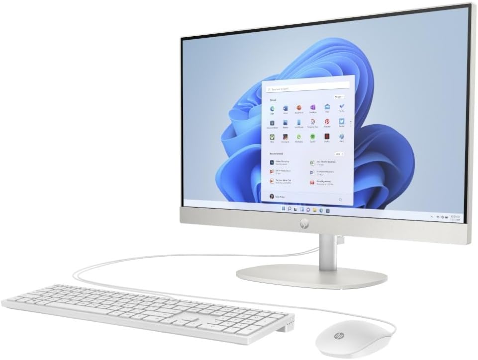 HP All-in-One PC 24-cr1157ng [60,5cm (23,8") FHD-Display, Intel Core Ultra 5 125U, 16GB RAM, 512GB SSD, Windows 11]