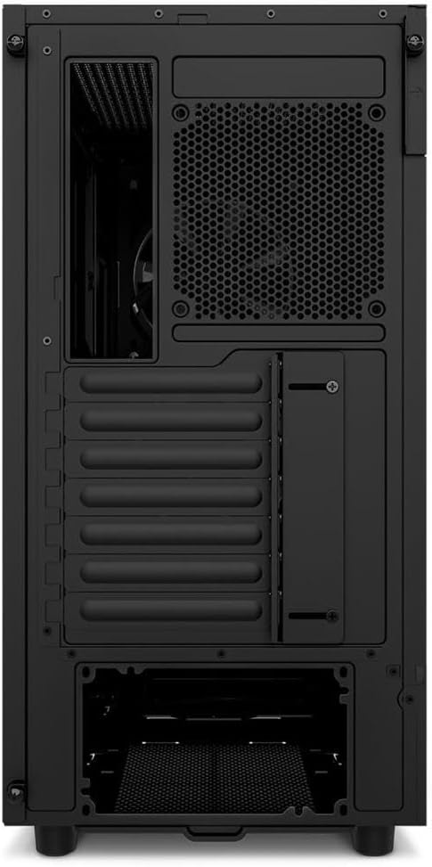 NZXT H5 Flow RGB - Kompakt Mid-Tower ATX PC-chassi - Svart