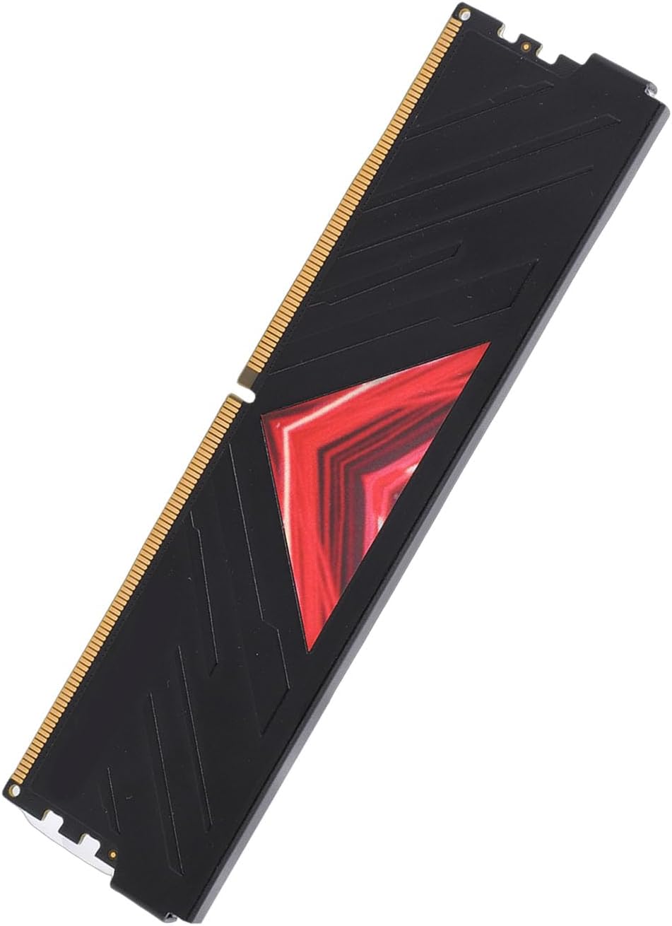 AMONIDA Höghastighets 16 GB DDR5 RAM 4800MHz Bandbredd Plug and Play Bärbar Datorminne för Hemmabruk och Spel (Svart)