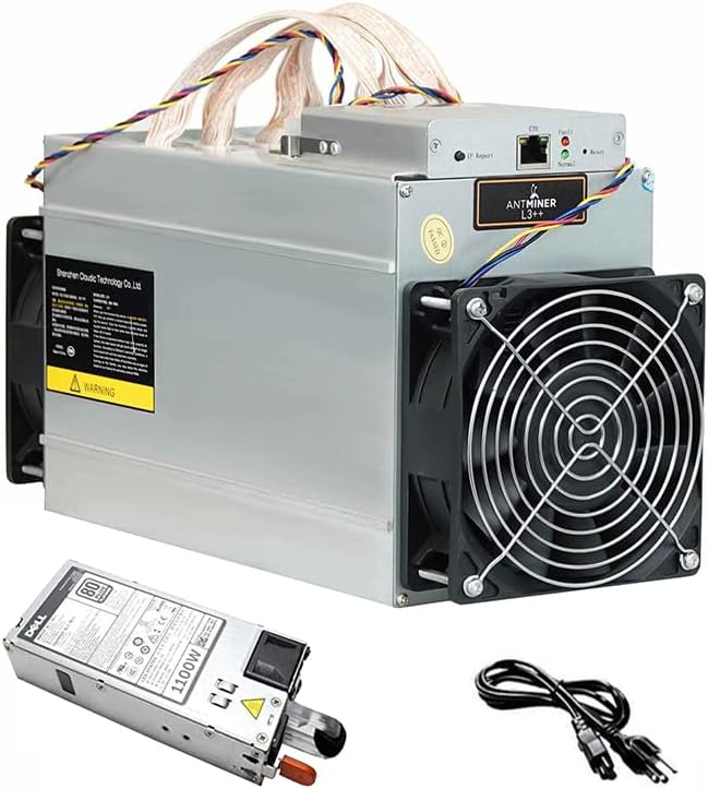 Antminer L3++ 580MH/S ASIC Litecoin Miner med 110-220V PSU Scrypt Doge LTC Miner Machine Asic Miner, LTC Mining & Dogecoin Miner ASIC Miner av META Space (Renew L3 504M)