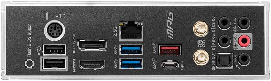 MSI MPG B550 Gaming Plus (ATX AMD AM4 DDR4 M.2 USB 3.2 Gen 2 HDMI ATX Gaming Moderkort AMD Ryzen™ 5000-processorer