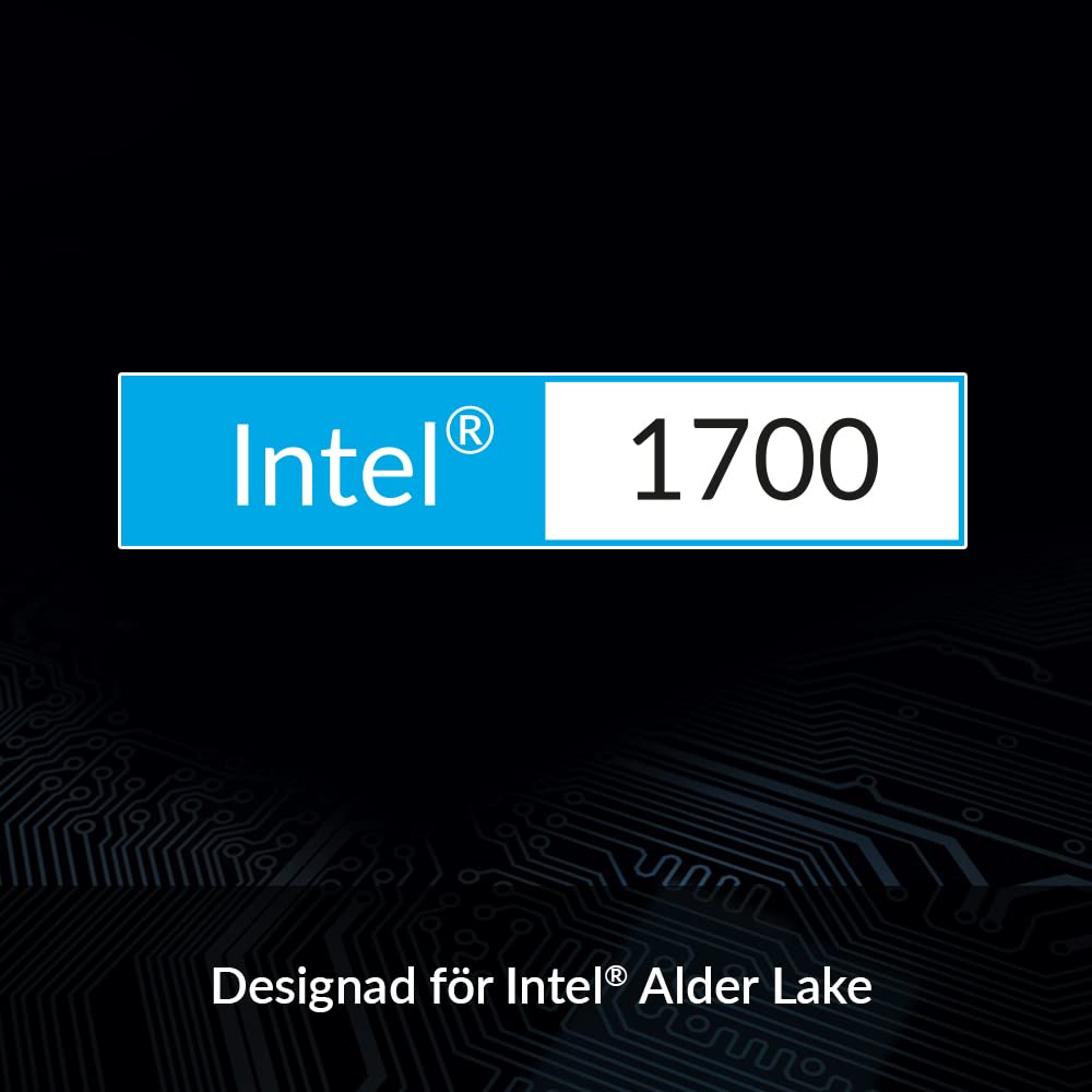 ARCTIC Alpine 17 - CPU-kylare, 92 mm PWM-fläkt, radiell kylfläns, datorchassi, toppfläkt, chassi fläkt, Intel LGA1851 & LGA1700, 4-stiftskontakt, 100-2000 RPM