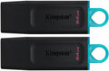 Kingston DataTraveler Exodia DTX/64GB-2P USB-minne USB 3.2 Gen 1 – med skyddskåpa och nyckelring i flera färger
