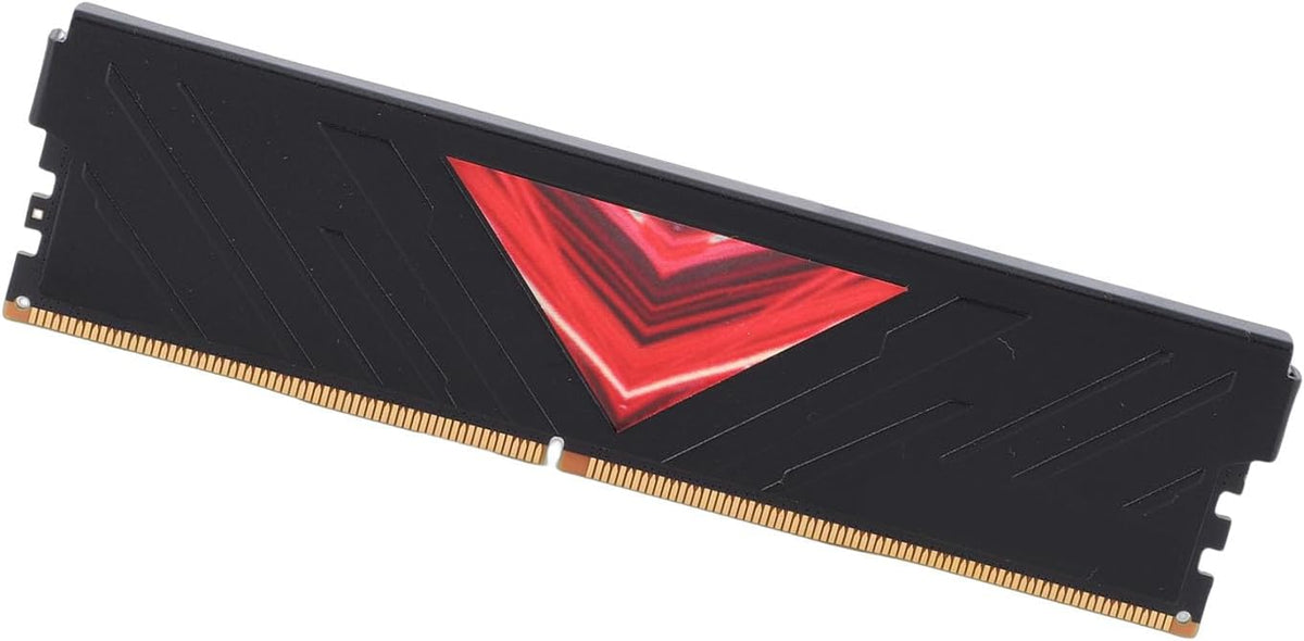 SUNGOOYUE 8GB DDR4 RAM 3200MHz Desktop Memory Module, 2x8GB Kit med Aluminiumfodral för Speldator, CL18 22 22 42, 1,35V (Svart)