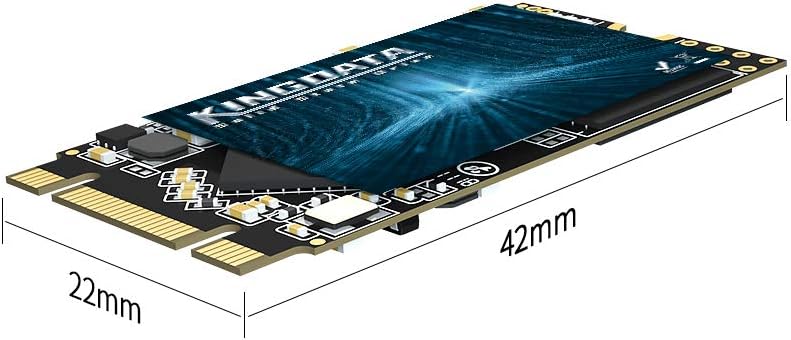 SSD M.2 2280 128GB KINGDATA Ngff SATA III 6Gb/s Högpresterande intern hårddisk för stationär bärbar dator (128GB, M.2 2280)