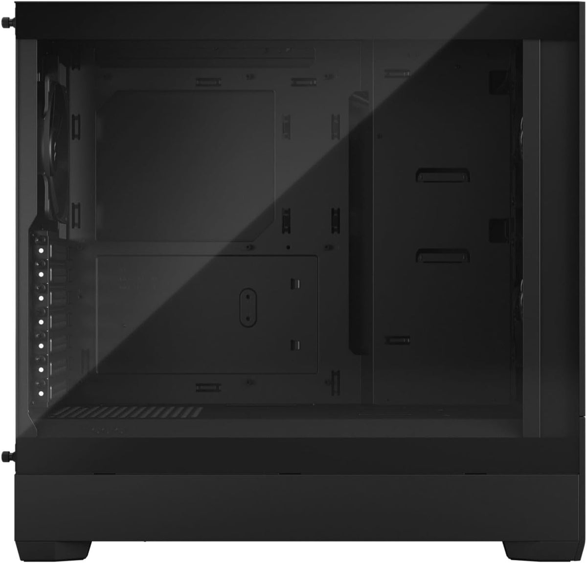 Fractal Design Pop Mini Silent FD-C-POS1M-01 Datorchassi, Svart, 432 x 215 x 393 mm