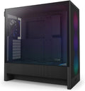NZXT H5 Flow RGB - Kompakt Mid-Tower ATX PC-chassi - Svart