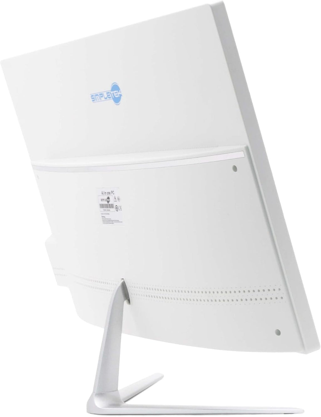 SIMPLETEK PC All in One Core i5 upp till 3,20 GHz, 4 GB SSD RAM 120 GB Windows 10 Pro | 24 tum FHD-skärm integrerad webbkamera WiFi BT LAN HDMI | fast dator för hemmakontor i skolan