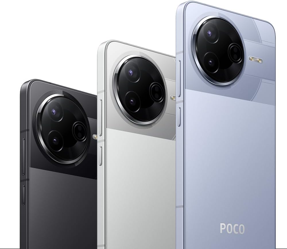 POCO F7 PRO Smartphone, 12 + 256, blått, 6 000 mAh batteri, 90 W Hypercharge, Xiaomi HyperAI
