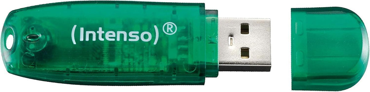 Intenso Rainbow Line 8 GB USB-minne USB 2.0 grön