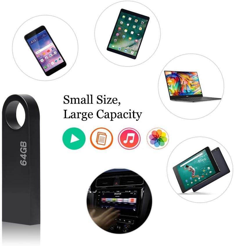 128 GB 2-i-1 USB-minne 128 GB typ-C Pendrive 128GO USB C Flash Drive 128 Giga 2-i-1 OTG Pen 128GO för PC/surfplatta/Laptop/Smartphone med typ C, Xiaomi/Huawei (silver)