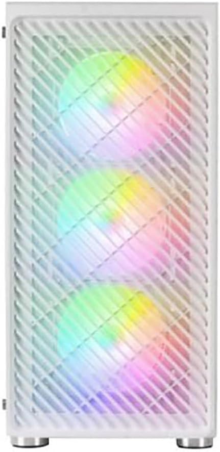 Mars Gaming MC-S1, ultrakompakt Micro-ATX PC-fodral, ARGB frontbelysning 12 lägen, FRGB-fläkt, spelfodral för helsidofönster, stöder vätskekylare upp till 120 mm, rosa