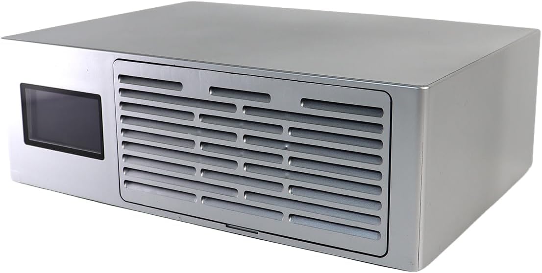 Lucky Miner LV08 Pro 7TH/s 150W | ASIC Bitcoin-brytare för Hem & Kontor | SHA-256 Algoritm | Solo- & P2P-brytning | Stödjer 42+ Mynt (BTC, BCH, BSV) | Tyst Drift