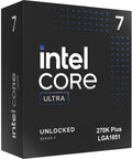 Intel® Core™ Ultra 7-processor 270K Plus 24 kärnor (8 P-kärnor + 16 E-kärnor) upp till 5,5 GHz