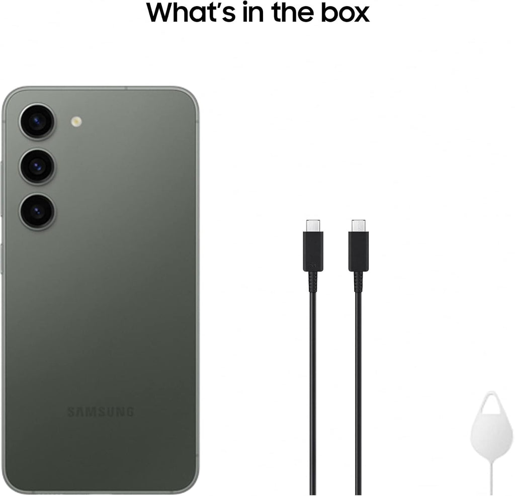 Samsung Galaxy S23 Android smartphone, 128 GB, 3 900 mAh batteri, smartphone utan kontrakt grön