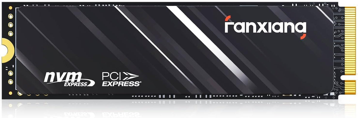fanxiang 1 TB NVMe PCIe 4X4 M.2 2280 SSD upp till 4800 MB/s 3D NAND SSD kompatibel med PS5 — perfekt för spelare och proffs — S690Q