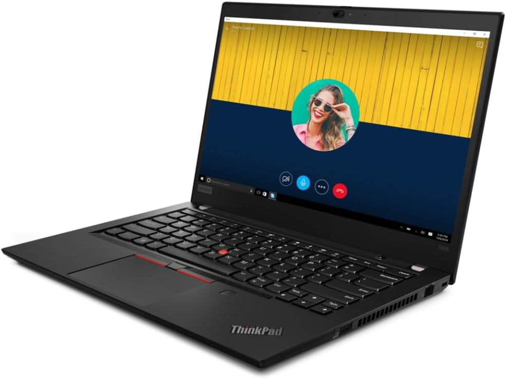 Lenovo ThinkPad T495 14 tum 1920 x 1080 Full HD AMD Ryzen 5 PRO 3500U 512 GB SSD hårddisk 16 GB minne Windows 11 Pro UMTS LTE webbkamera bärbar dator (renoverad)
