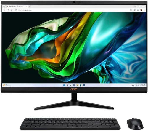 Acer Aspire C27-1800 27 tum FHD LED LCD (Intel Core i5-12450H, 16 GB DDR4, 1024 GB SSD, trådlöst tangentbord och trådlös mus) – Windows 11 Home