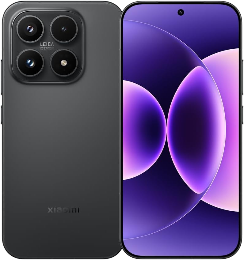 XIAOMI 17, Smartphone 12+512 GB, Leica Summilux optisk lins, 6330 mAh (typ) batteri, HyperAI, svart, tillverkargaranti 2 år + 1 år extra, laddare ingår inte